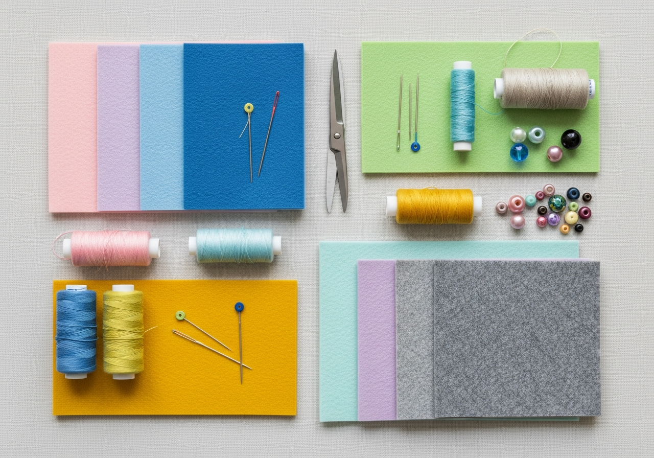 Материалы для фетра